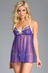 BW1633HP Sensual Affection Babydoll - Hot Pink